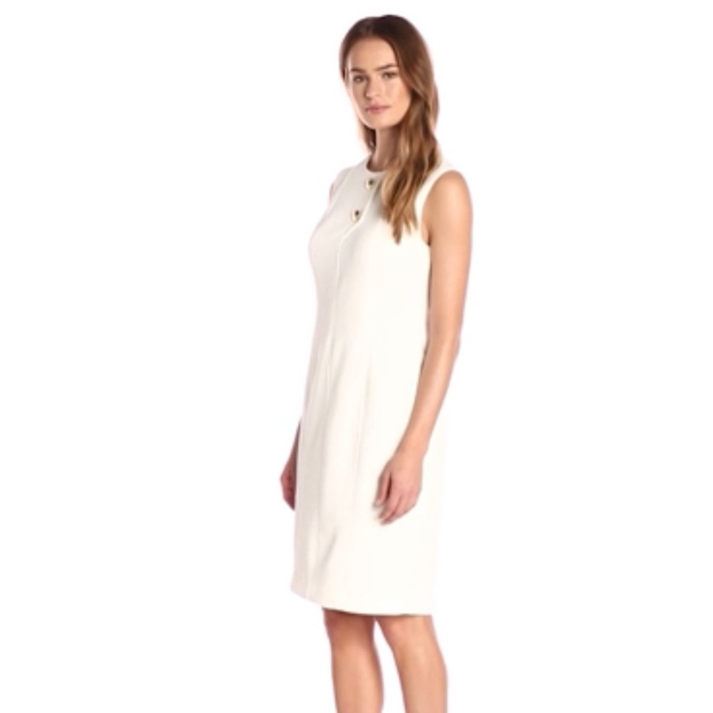 White Kasper dress Size 6